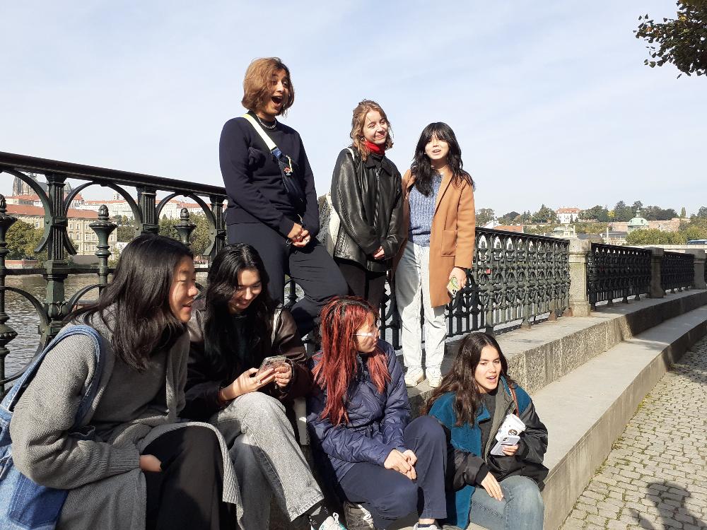 WGSE 2023 students in Prague